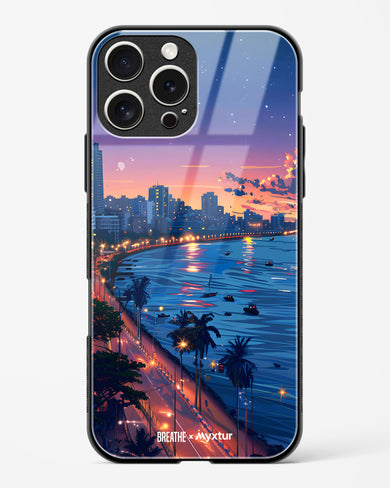 Twilight by the Sea [BREATHE] Glass Case Phone Cover (Apple)