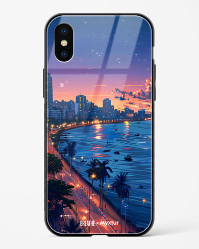 Twilight by the Sea [BREATHE] Glass Case Phone Cover (Apple)