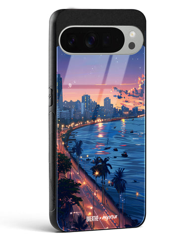 Twilight by the Sea [BREATHE] Glass Case Phone Cover (Google)