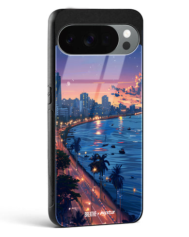 Twilight by the Sea [BREATHE] Glass Case Phone Cover (Google)