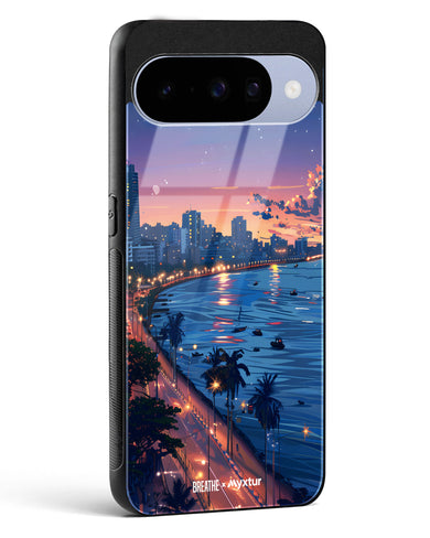 Twilight by the Sea [BREATHE] Glass Case Phone Cover (Google)