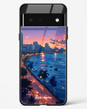 Twilight by the Sea [BREATHE] Glass Case Phone Cover (Google)