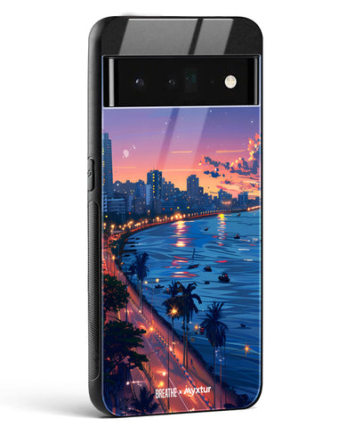 Twilight by the Sea [BREATHE] Glass Case Phone Cover (Google)