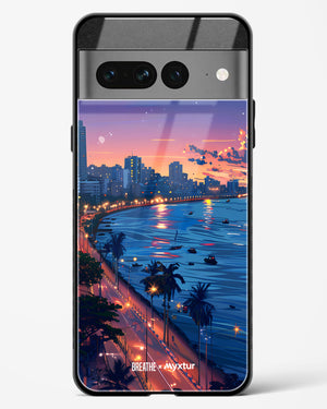 Twilight by the Sea [BREATHE] Glass Case Phone Cover (Google)