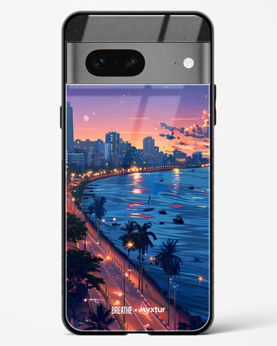 Twilight by the Sea [BREATHE] Glass Case Phone Cover (Google)