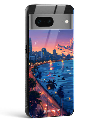 Twilight by the Sea [BREATHE] Glass Case Phone Cover (Google)