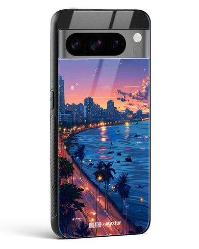 Twilight by the Sea [BREATHE] Glass Case Phone Cover (Google)