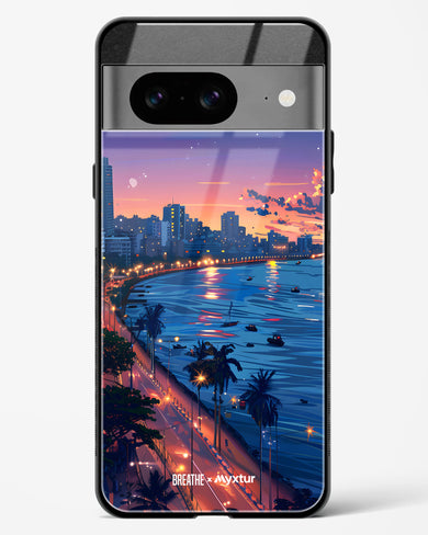 Twilight by the Sea [BREATHE] Glass Case Phone Cover (Google)