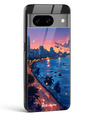 Twilight by the Sea [BREATHE] Glass Case Phone Cover (Google)