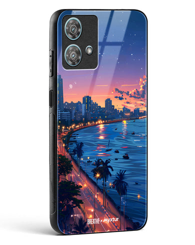 Twilight by the Sea [BREATHE] Glass Case Phone Cover (Motorola)