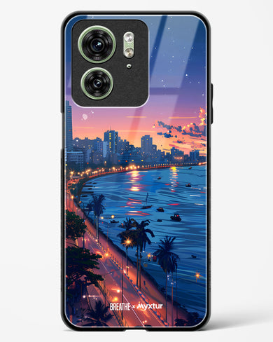 Twilight by the Sea [BREATHE] Glass Case Phone Cover (Motorola)
