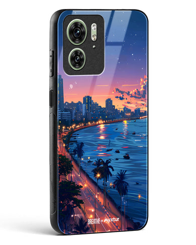 Twilight by the Sea [BREATHE] Glass Case Phone Cover (Motorola)