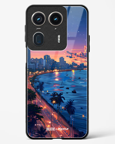 Twilight by the Sea [BREATHE] Glass Case Phone Cover (Motorola)