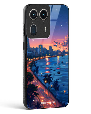Twilight by the Sea [BREATHE] Glass Case Phone Cover (Motorola)