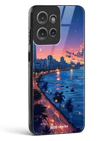 Twilight by the Sea [BREATHE] Glass Case Phone Cover (Motorola)