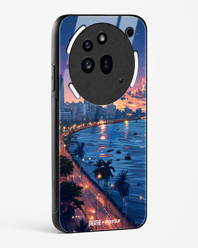 Twilight by the Sea [BREATHE] Glass Case Phone Cover (Nothing)