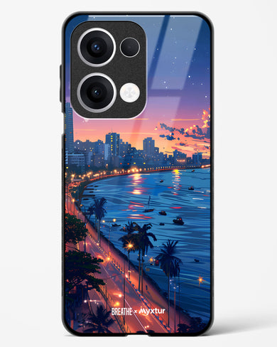 Twilight by the Sea [BREATHE] Glass Case Phone Cover (Oppo)