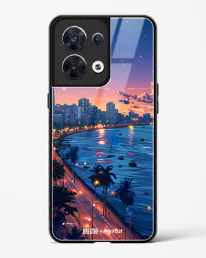 Twilight by the Sea [BREATHE] Glass Case Phone Cover (Oppo)