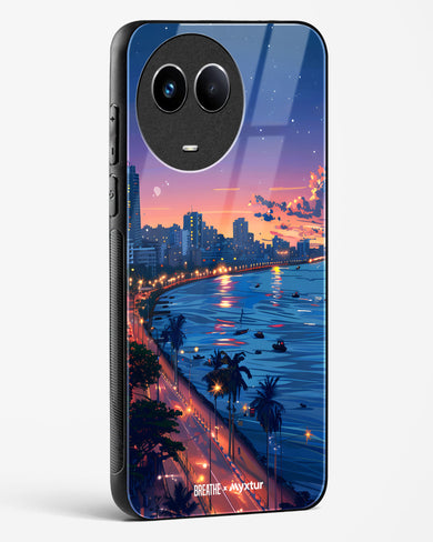 Twilight by the Sea [BREATHE] Glass Case Phone Cover (Realme)