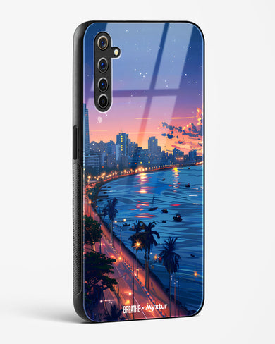 Twilight by the Sea [BREATHE] Glass Case Phone Cover (Realme)