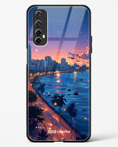 Twilight by the Sea [BREATHE] Glass Case Phone Cover (Realme)