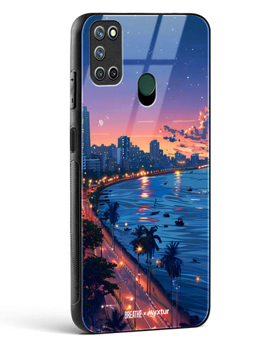 Twilight by the Sea [BREATHE] Glass Case Phone Cover (Realme)