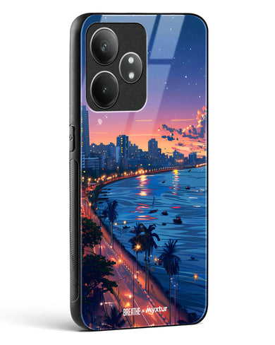 Twilight by the Sea [BREATHE] Glass Case Phone Cover (Realme)