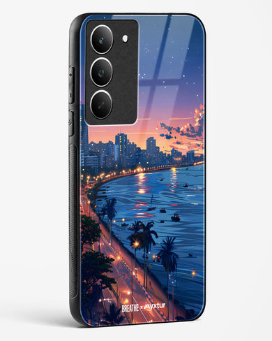 Twilight by the Sea [BREATHE] Glass Case Phone Cover (Realme)