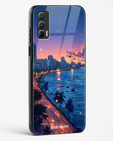 Twilight by the Sea [BREATHE] Glass Case Phone Cover (Realme)