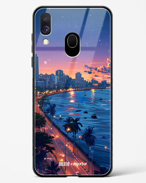 Twilight by the Sea [BREATHE] Glass Case Phone Cover (Samsung)