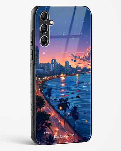 Twilight by the Sea [BREATHE] Glass Case Phone Cover (Samsung)