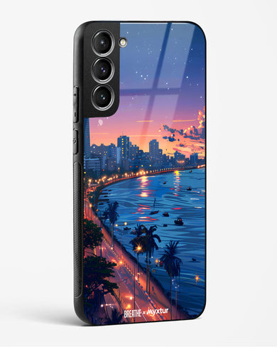 Twilight by the Sea [BREATHE] Glass Case Phone Cover (Samsung)