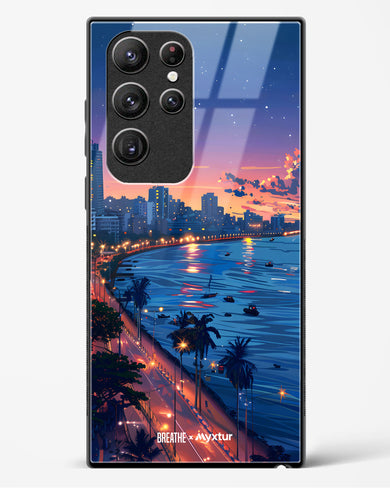 Twilight by the Sea [BREATHE] Glass Case Phone Cover (Samsung)