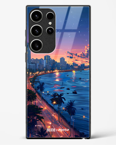 Twilight by the Sea [BREATHE] Glass Case Phone Cover (Samsung)