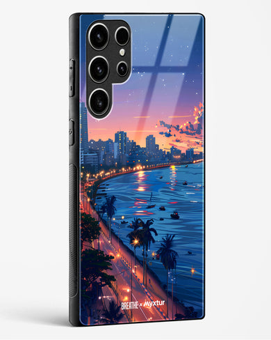 Twilight by the Sea [BREATHE] Glass Case Phone Cover (Samsung)