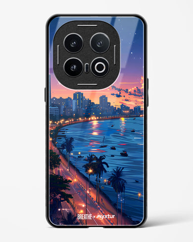 Twilight by the Sea [BREATHE] Glass Case Phone Cover (Vivo)