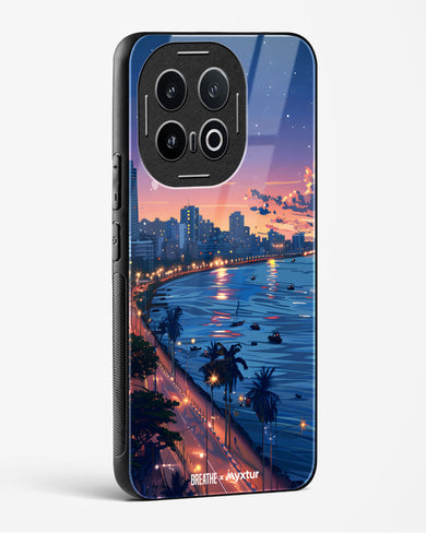 Twilight by the Sea [BREATHE] Glass Case Phone Cover (Vivo)