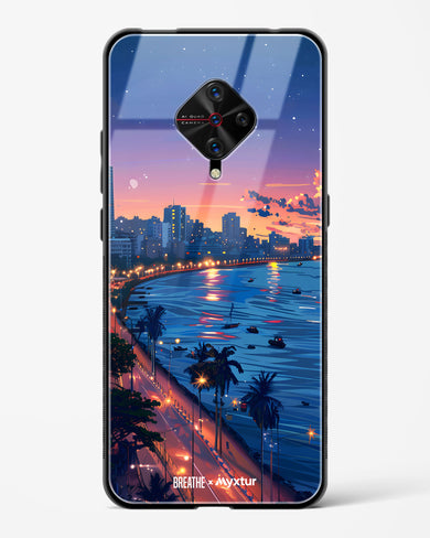 Twilight by the Sea [BREATHE] Glass Case Phone Cover (Vivo)