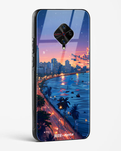 Twilight by the Sea [BREATHE] Glass Case Phone Cover (Vivo)