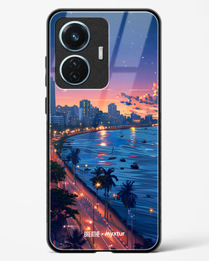 Twilight by the Sea [BREATHE] Glass Case Phone Cover (Vivo)
