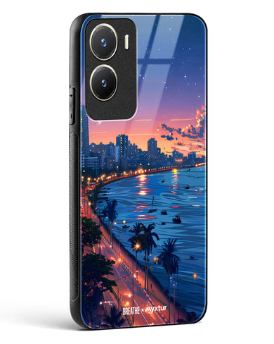 Twilight by the Sea [BREATHE] Glass Case Phone Cover (Vivo)