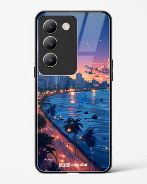 Twilight by the Sea [BREATHE] Glass Case Phone Cover (Vivo)