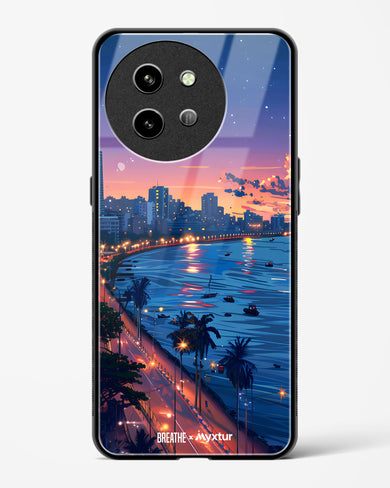 Twilight by the Sea [BREATHE] Glass Case Phone Cover (Vivo)