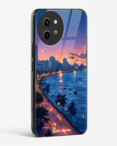 Twilight by the Sea [BREATHE] Glass Case Phone Cover (Vivo)