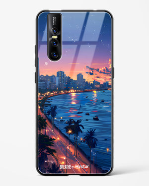 Twilight by the Sea [BREATHE] Glass Case Phone Cover (Vivo)