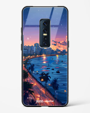 Twilight by the Sea [BREATHE] Glass Case Phone Cover (Vivo)