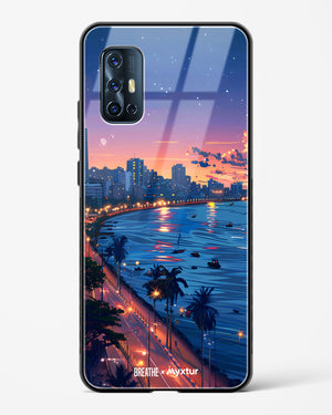 Twilight by the Sea [BREATHE] Glass Case Phone Cover (Vivo)