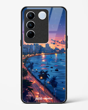 Twilight by the Sea [BREATHE] Glass Case Phone Cover (Vivo)