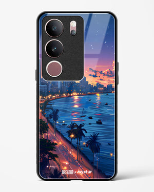 Twilight by the Sea [BREATHE] Glass Case Phone Cover (Vivo)