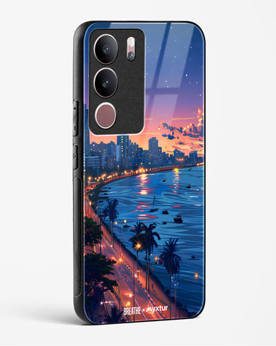 Twilight by the Sea [BREATHE] Glass Case Phone Cover (Vivo)